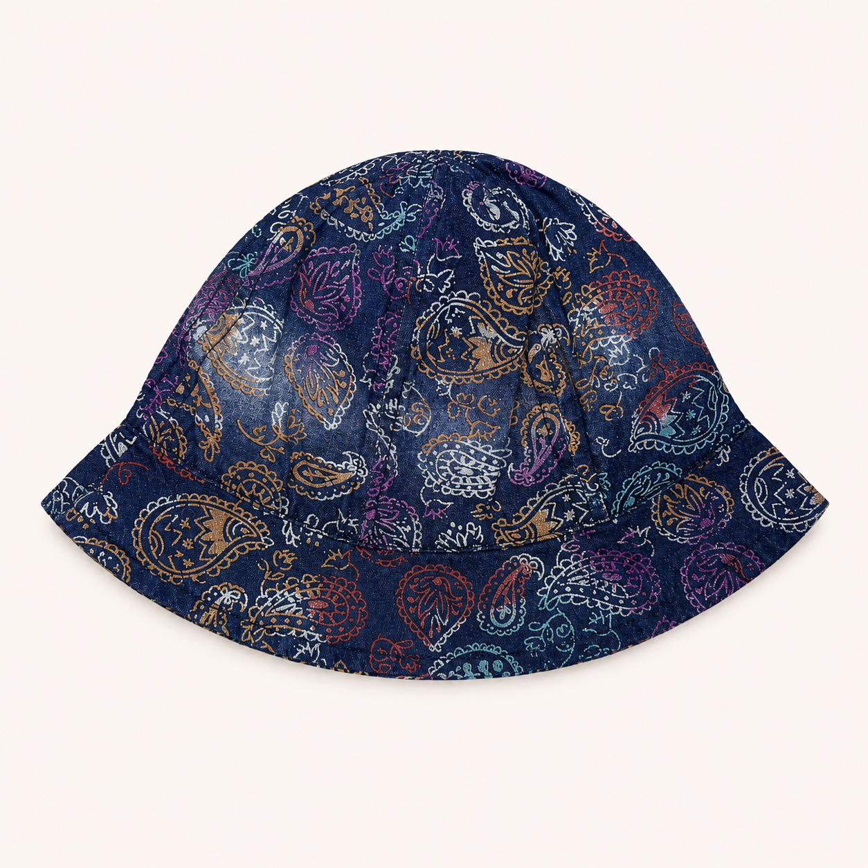 Bob en coton à motif bandana multicolore — Boboli