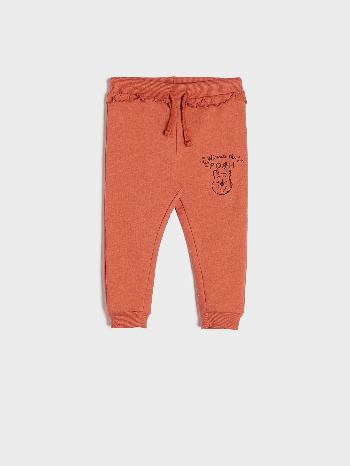 Pantalon Jogger Bébé Winnie l'Ourson Disney – Molleton Terracotta