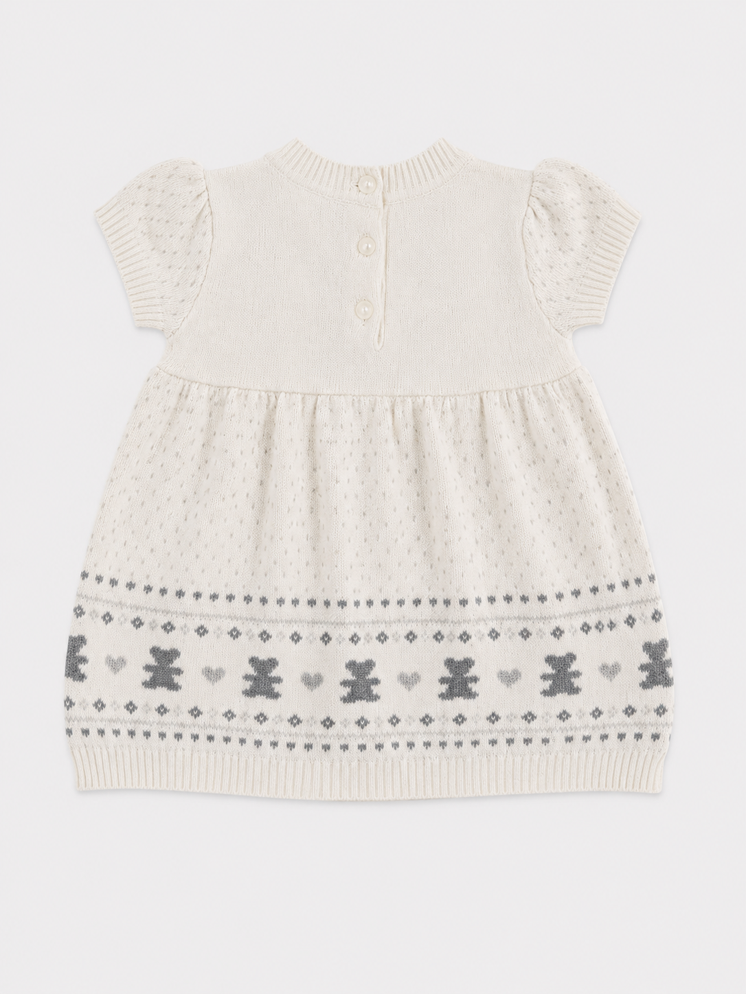 Robe en tricot pour bébé
