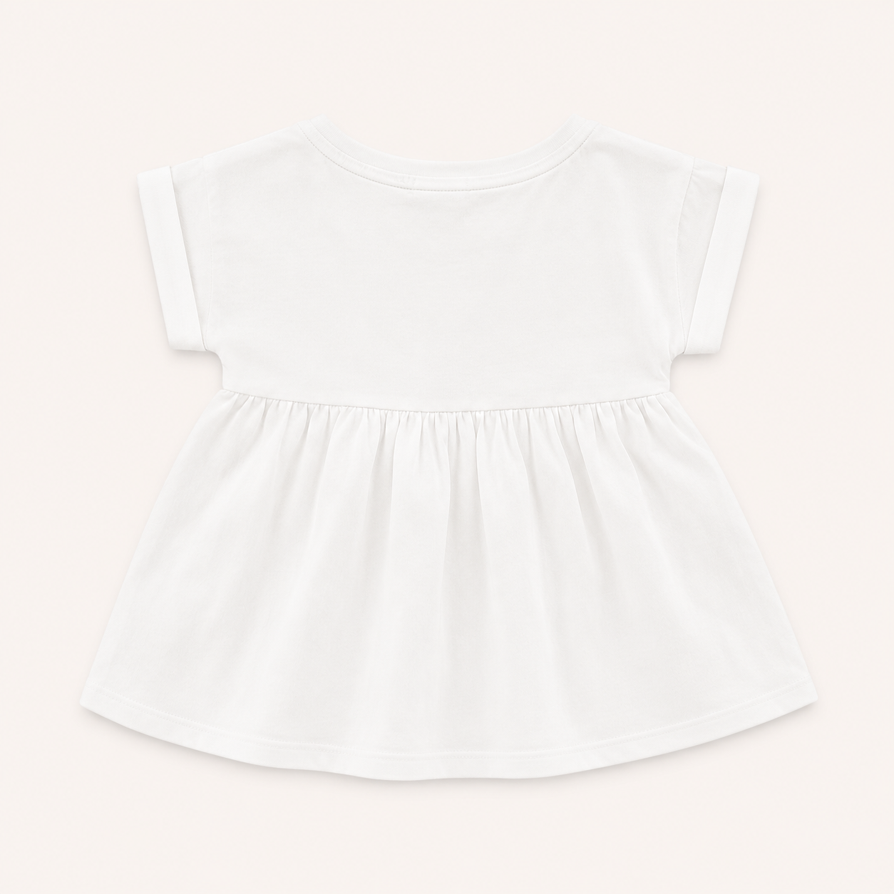 Robe blanche bimatière en broderie anglaise – Canada House