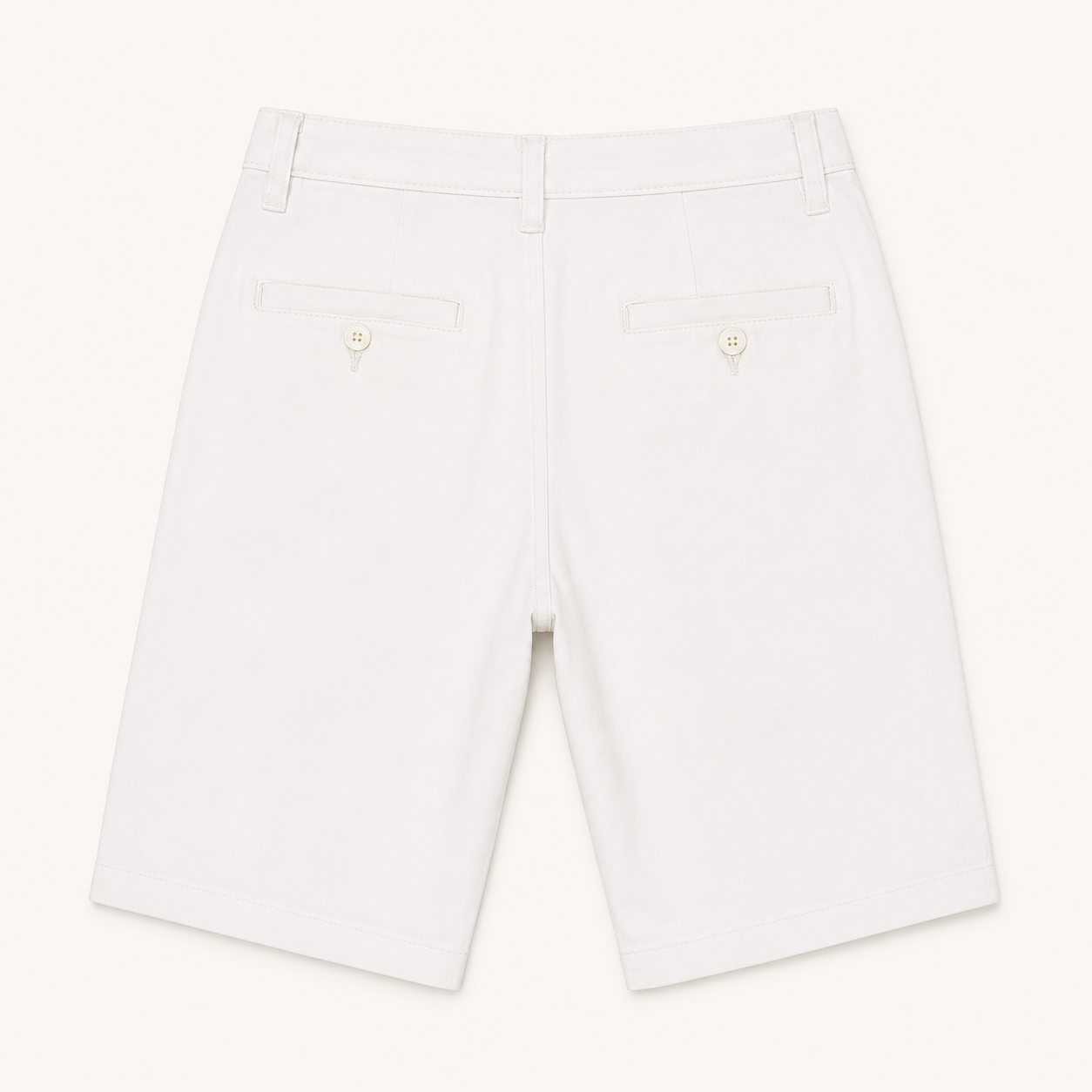 Bermuda Chino Blanc en Coton – Losan