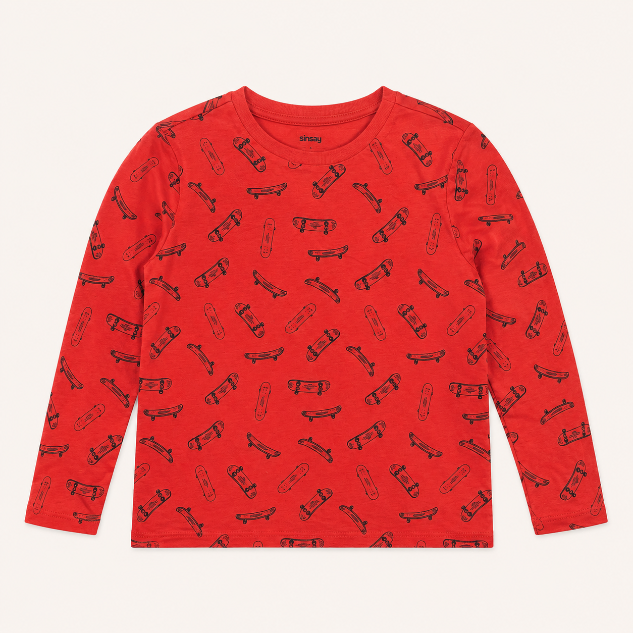 T-shirt Manches Longues Sinsay Skateboard Enfant
