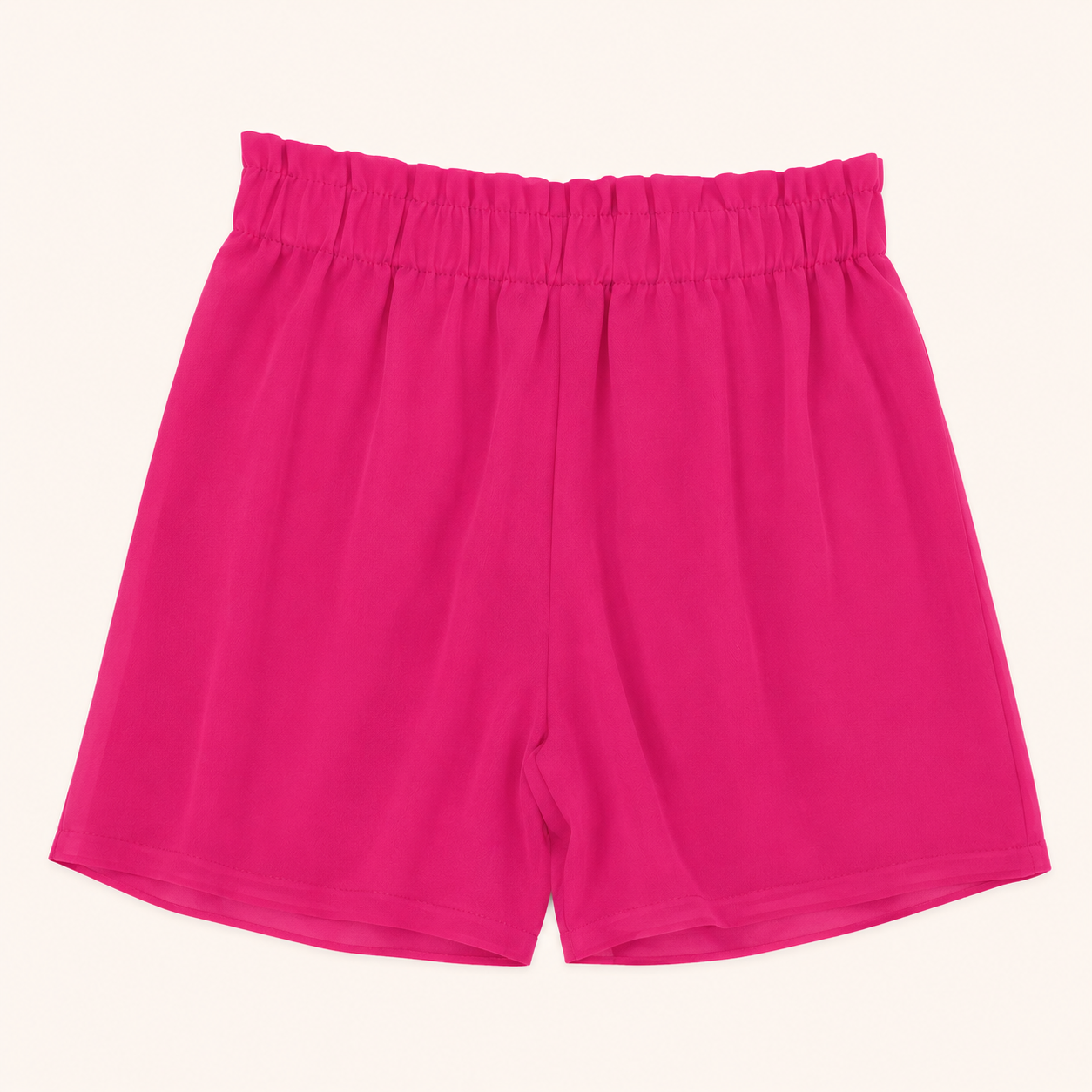 Ensemble top fleuri à volants et short fuchsia - Fille - Canada House