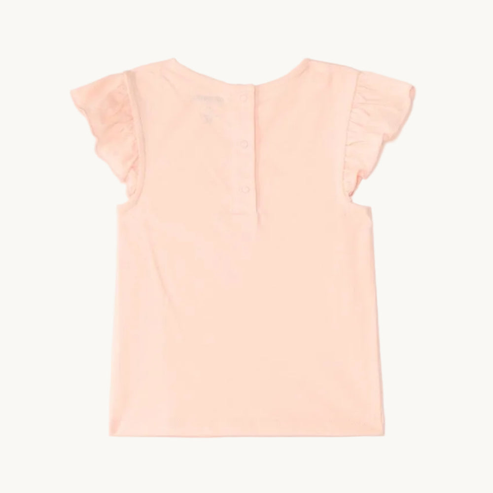 Set pyjama 2 pièces t-shirt + short pour bébé fille