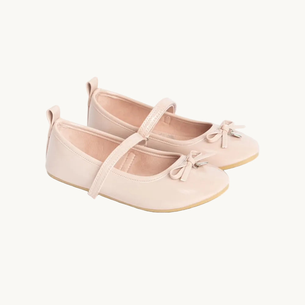 Ballerines Vernies Rose Poudré Fille