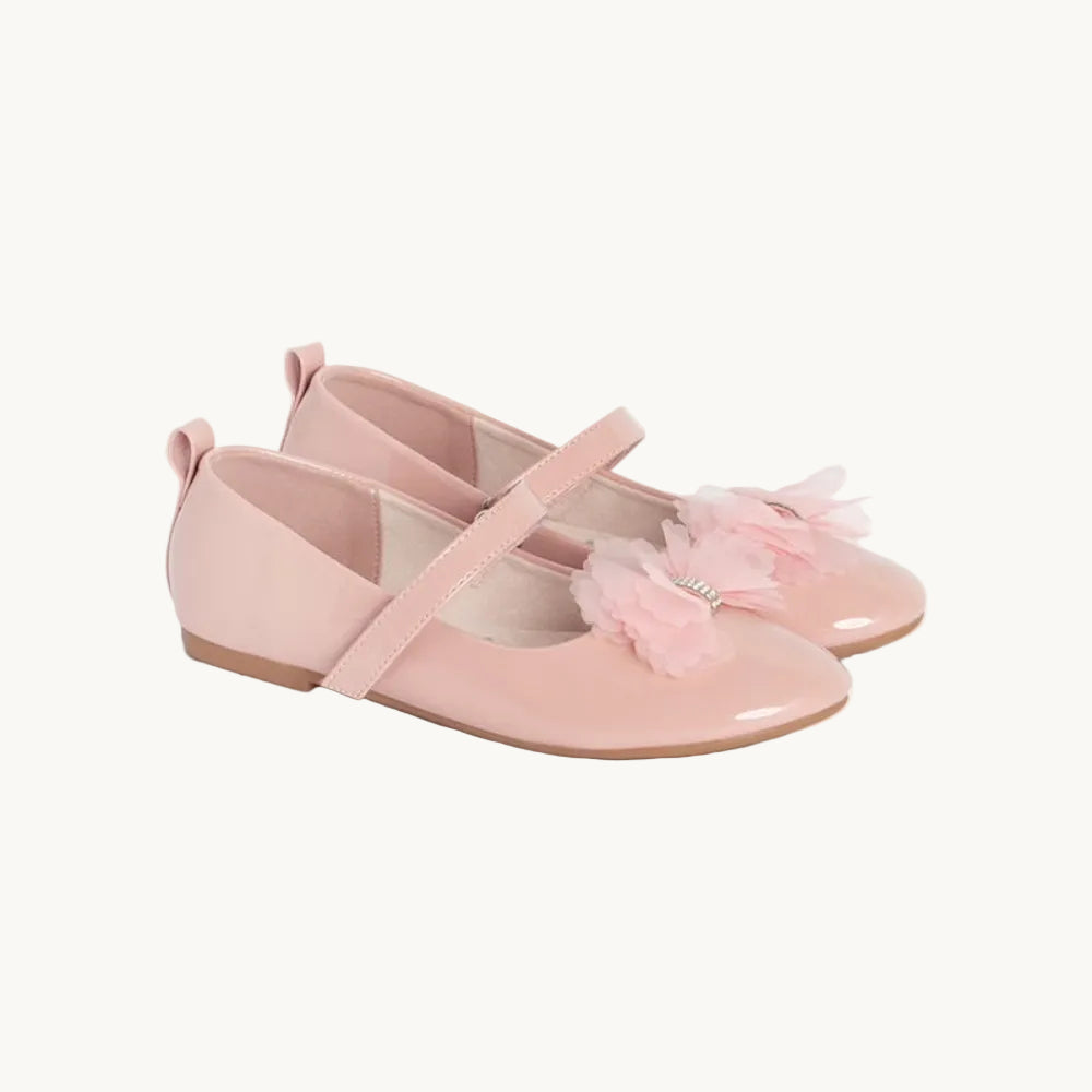 Ballerines Rose Vernies Fille Cool Club à Fleurs