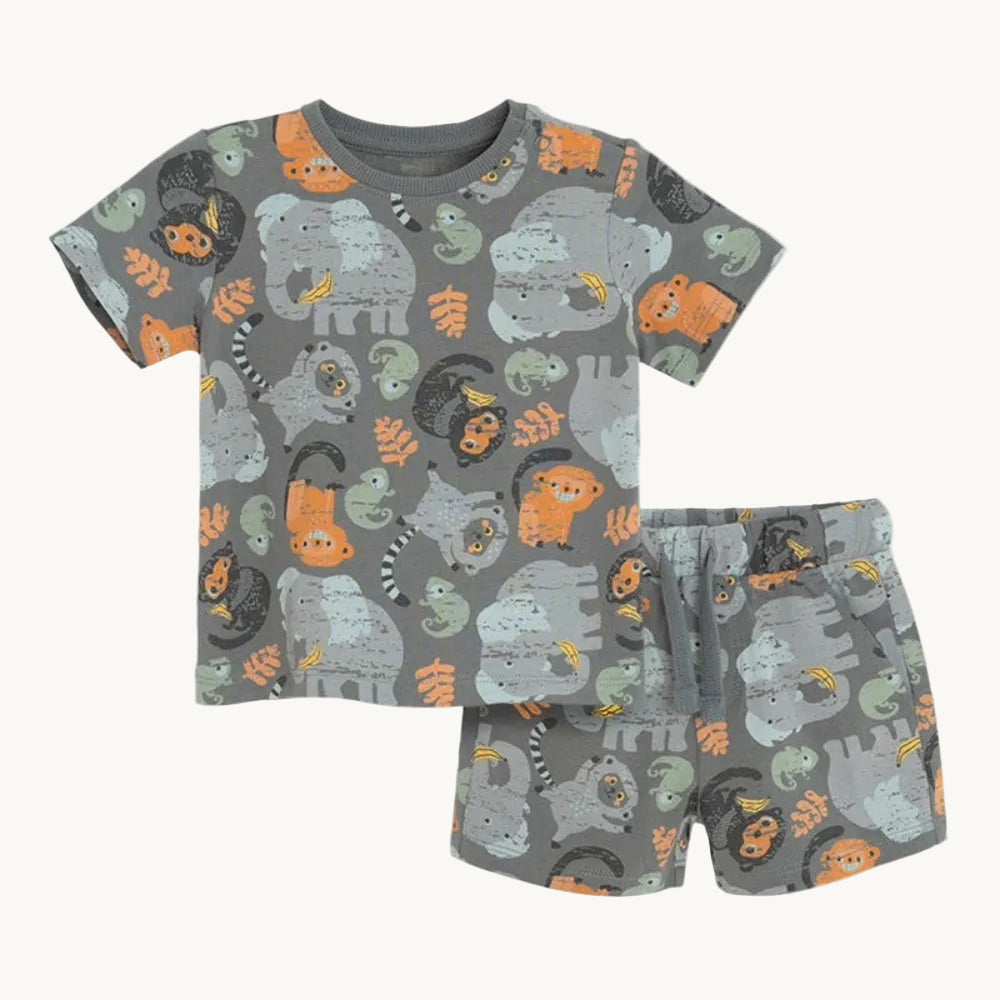 Ensemble bébé Garçon à imprimés animaliers - Cool club