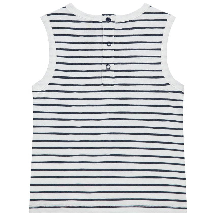 Débardeur Bébé Rayé Thématique Surf - Collection "Smiley"