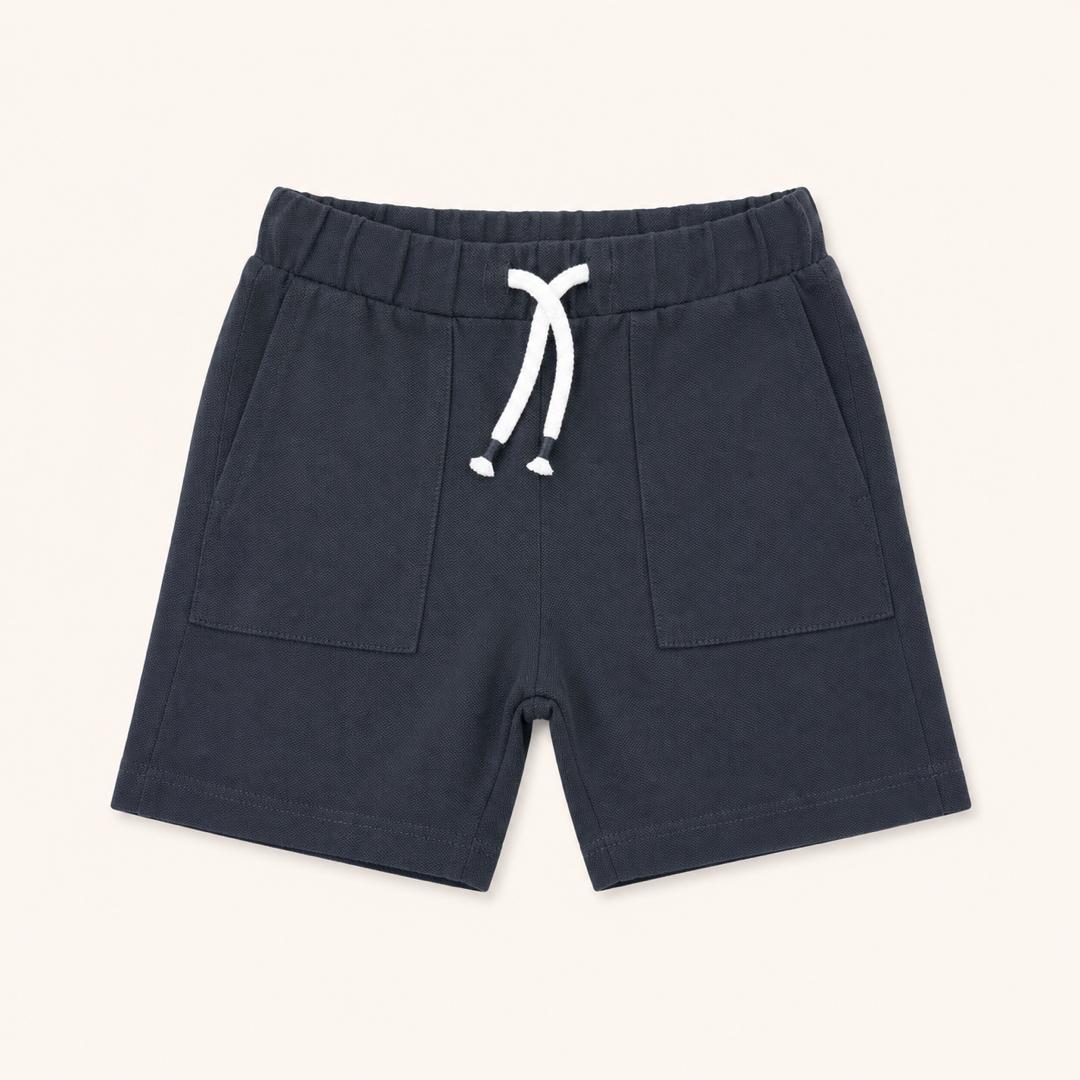 Lot de 3 Shorts en Coton Enfant – Kaki, Noir et Écru