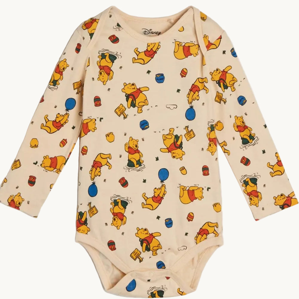 Body Bébé Manches Longues Disney Winnie l’Ourson – Sinsay