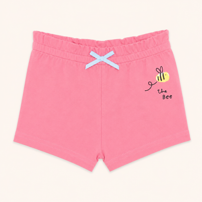 Ensemble d'été blanc, turquoise et rose motif zèbre et léopard bébé