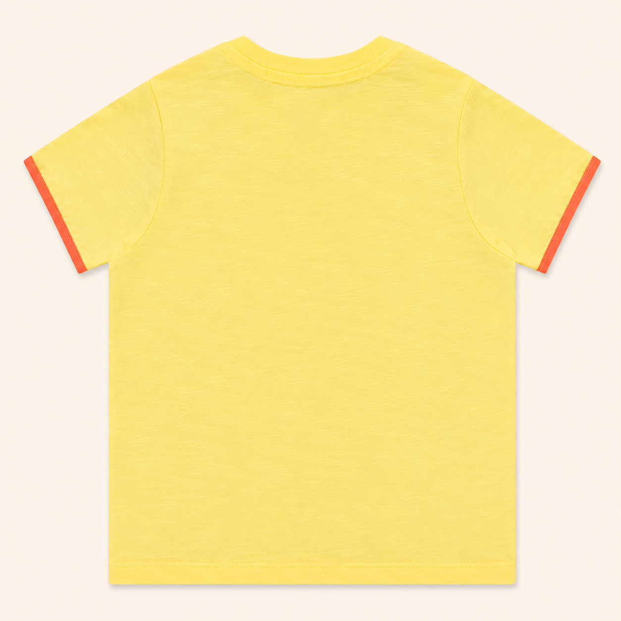 T-shirt Bébé Jaune Motif Arc-en-Ciel - "Smiley Baby"