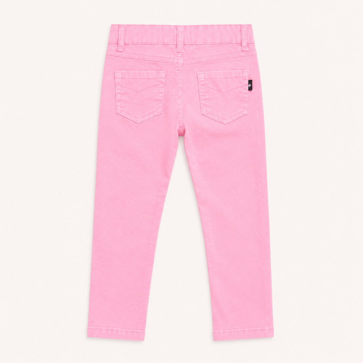 Jean couleur rose bubblegum coupe droite pour fille Canada House