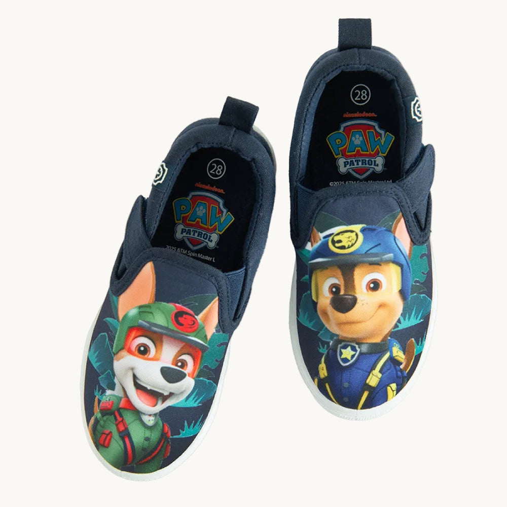 Baskets Slip-On Enfant Pat' Patrouille "Tracker" Bleu Marine