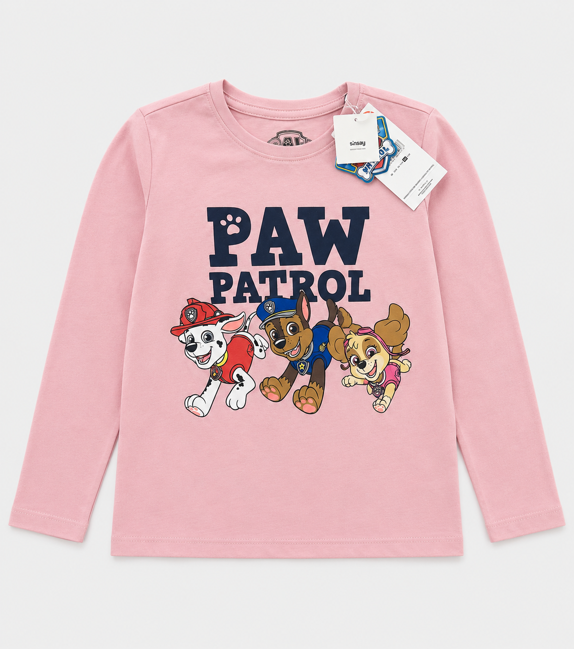Lot de 2 T-shirt manches longues pat patrouille
