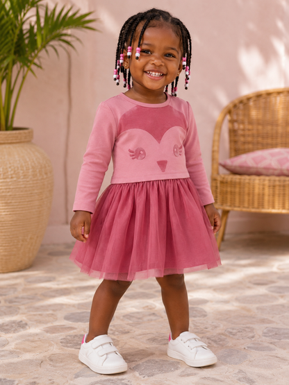 Robe bicolore