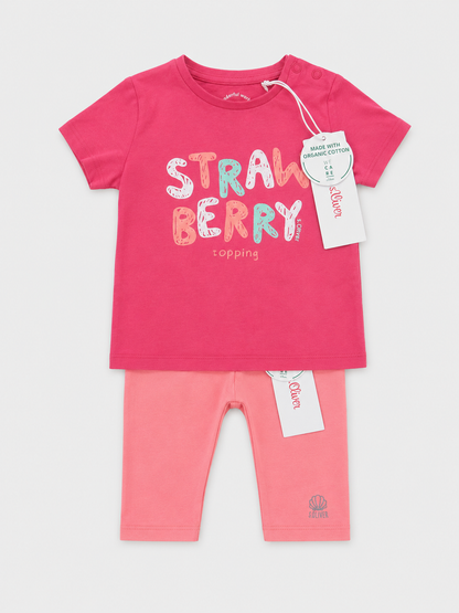 Ensemble fille rose