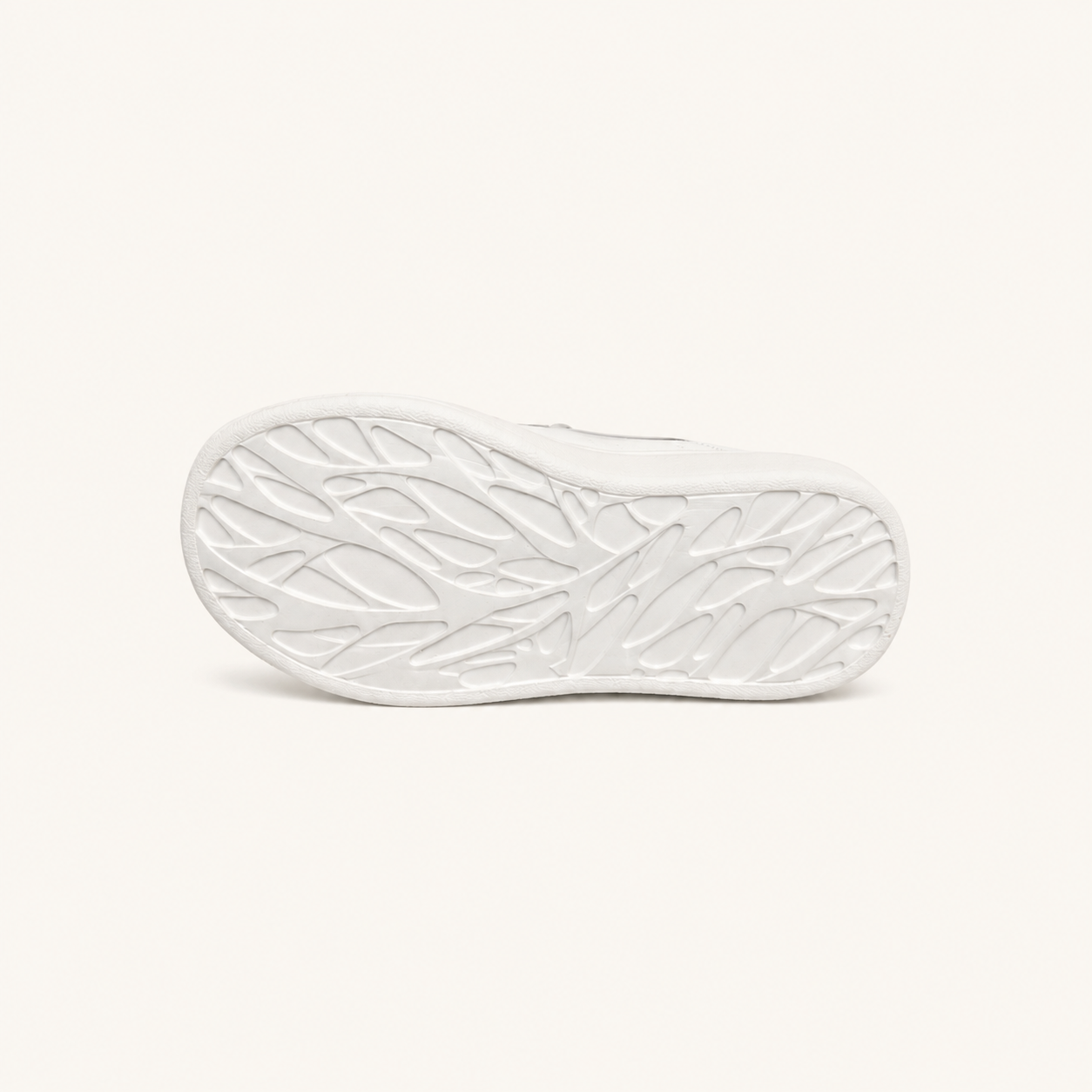 Baskets blanches à scratch enfants "Ten" Legea – Blanc & Gris