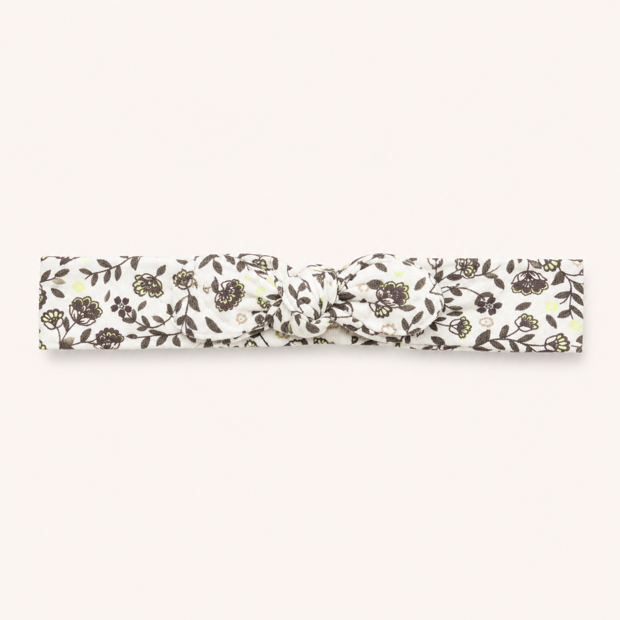Bandeau imprimé fleurs pour petite fille (6 mois à 2 ans)