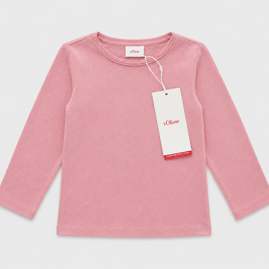 Manches longues rose