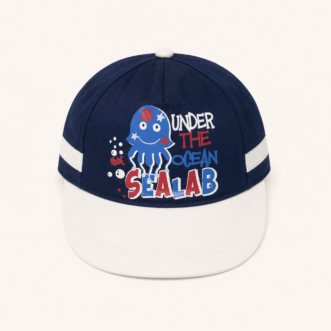 Casquette Visière Plate Bébé Garçon 6-9 mois Bleue Marine - Energiers