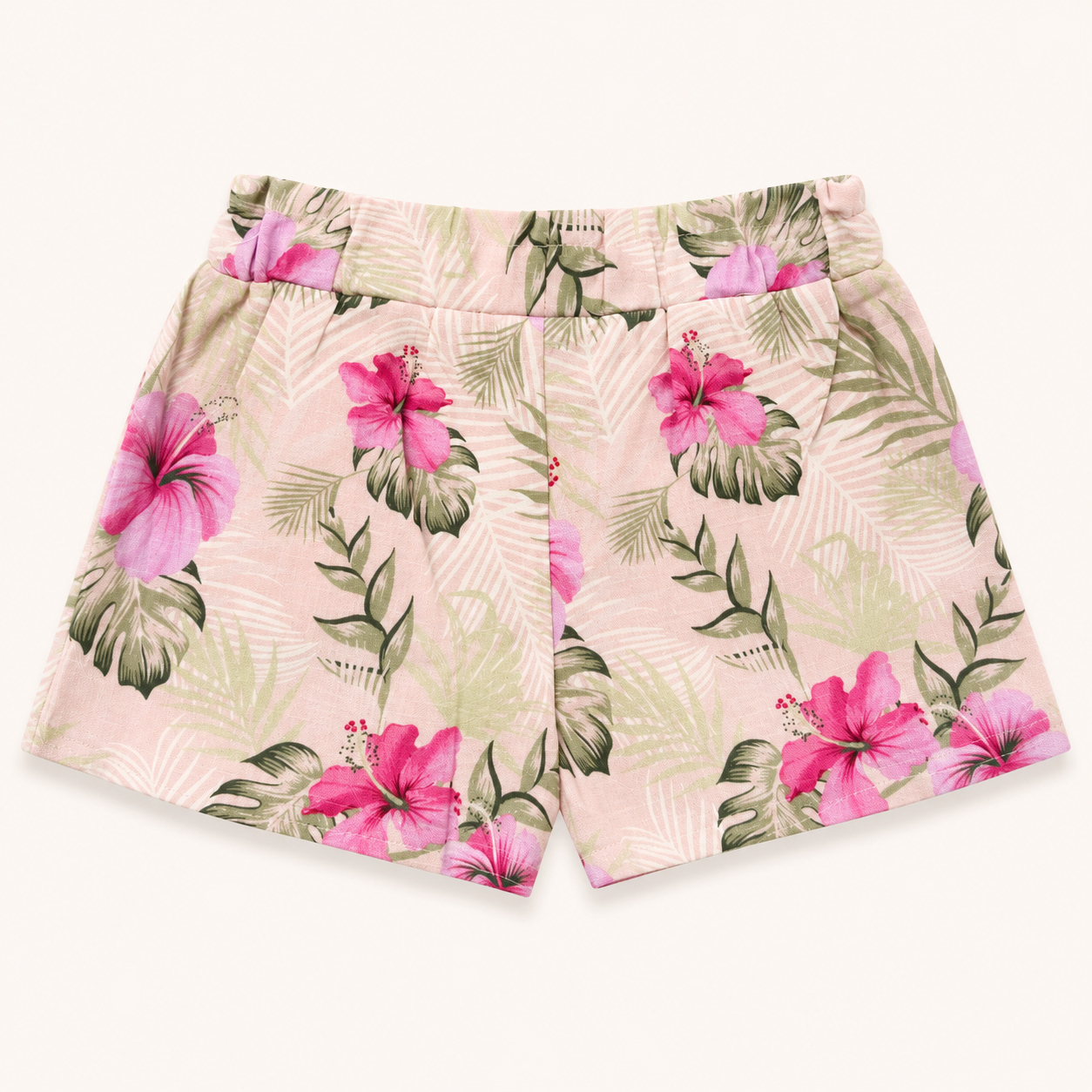 Ensemble t-shirt à volants et short fleuri tropical - Fille - Canada House