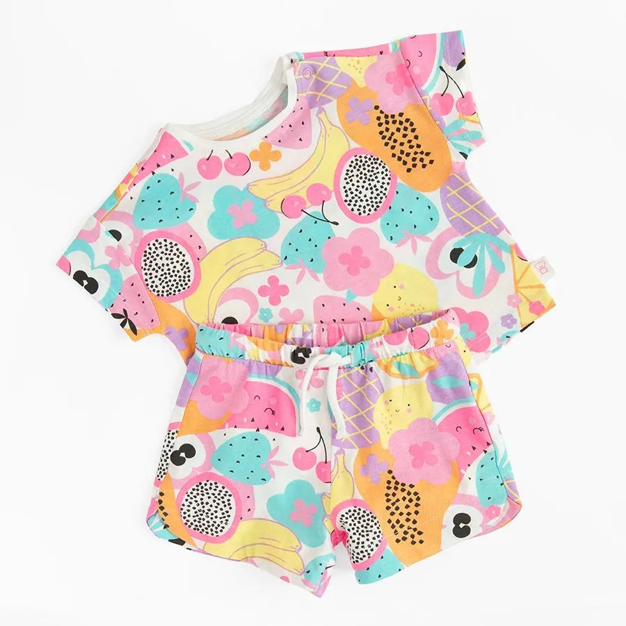 Ensemble bébé fille à motifs - Cool Club