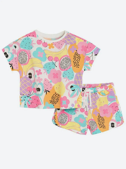 Ensemble bébé fille à motifs - Cool Club