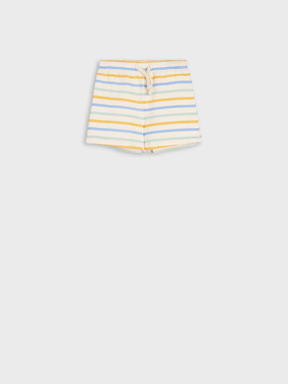 Ensemble d'Été Disney Mickey Mouse 2 Pièces – T-shirt & Short Rayé