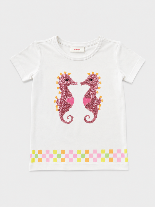 T-shirt hippocampe