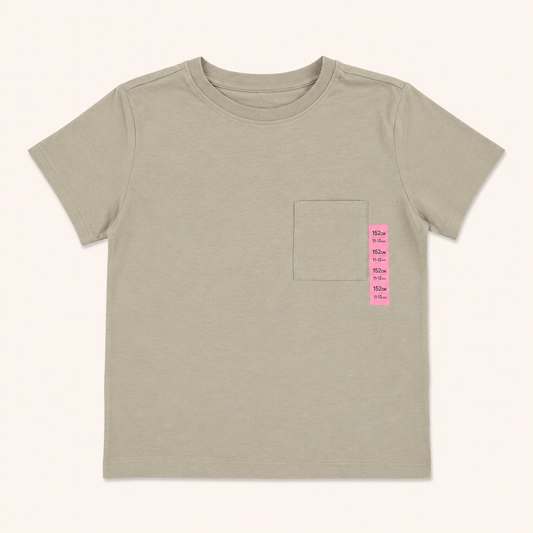 T-shirt Basique à Poche Enfant
