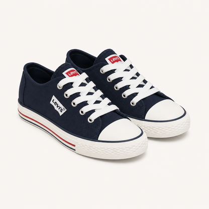 Baskets en Toile Levi's Stan Buck – Bleu Marine