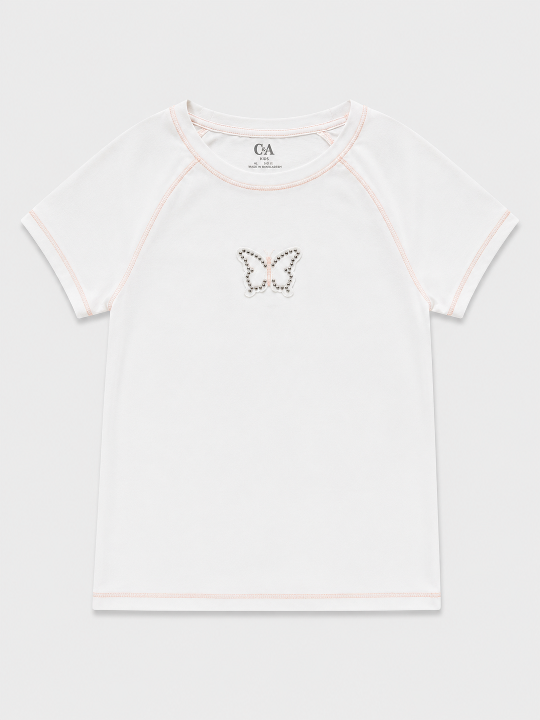 Lot de 2 t-shirts papillon