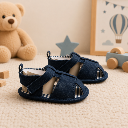 Sandales Premiers Pas en Toile Denim - Primigi