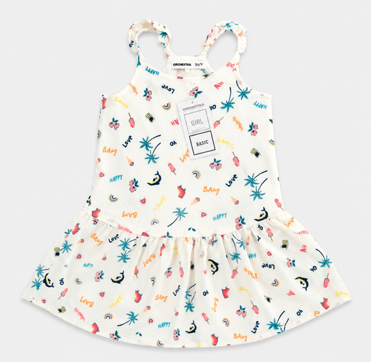 Robe imprimé Orchestra