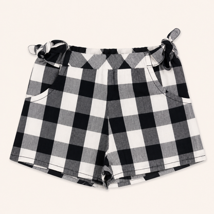 Ensemble short vichy et t-shirt "Lime & Lemon" - Bébé fille - Canada House