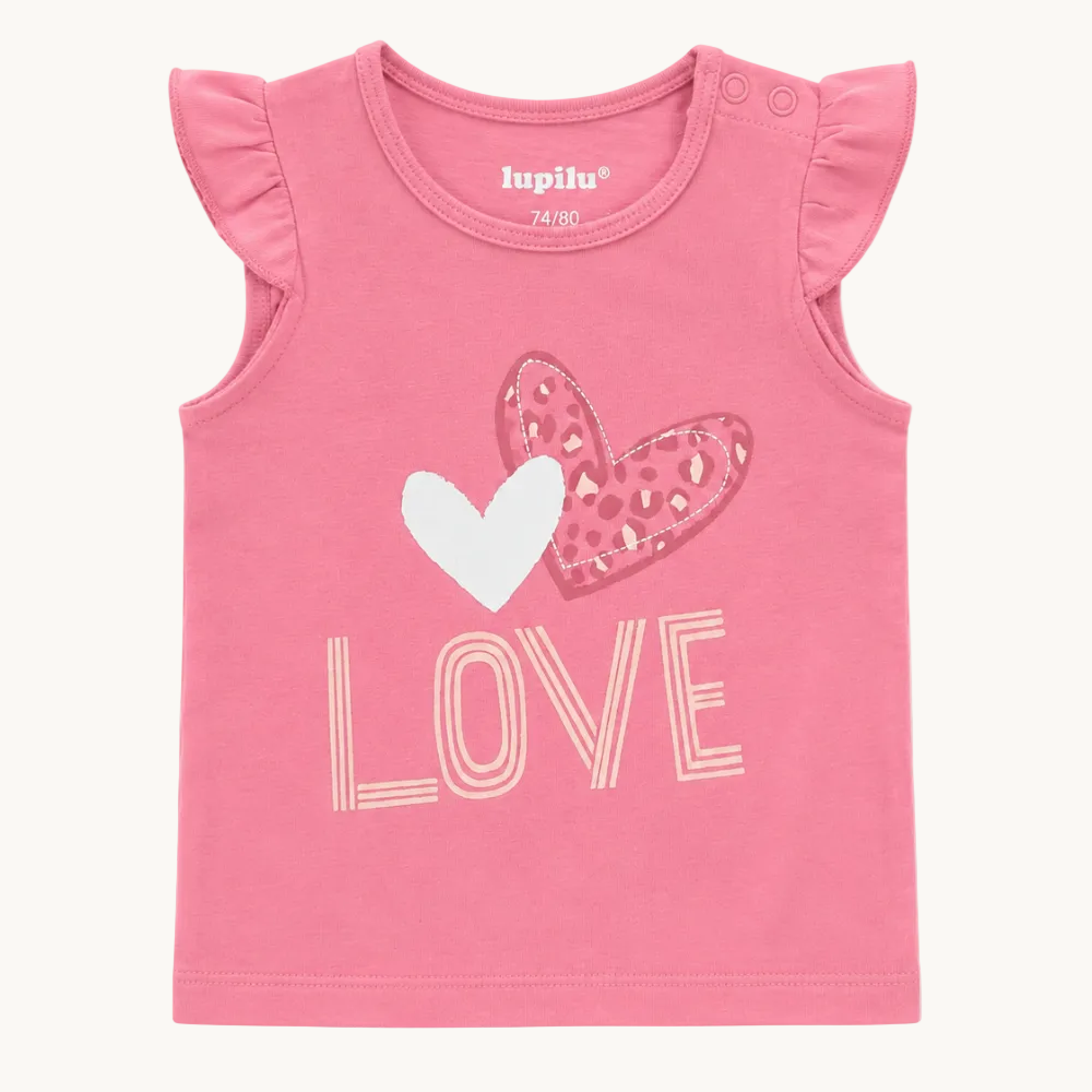Lot de 2 hauts rose