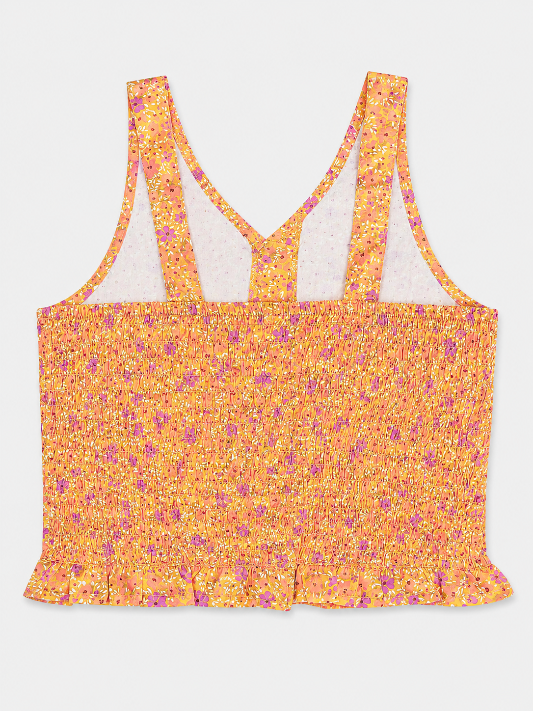 Haut à motif floral