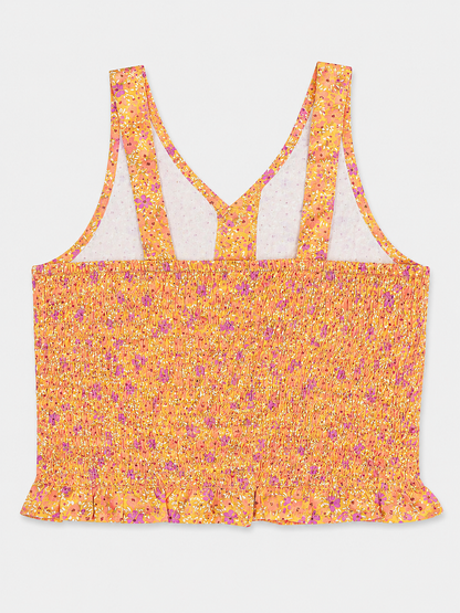 Haut à motif floral