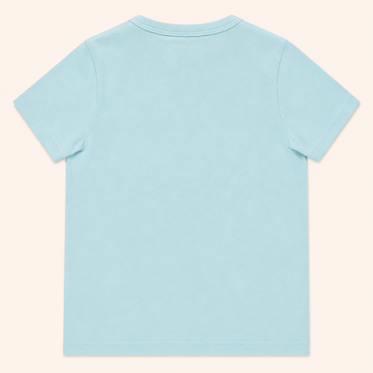 T-shirt Bébé Bleu Azur Motif Afrique - "Eco Adventure"
