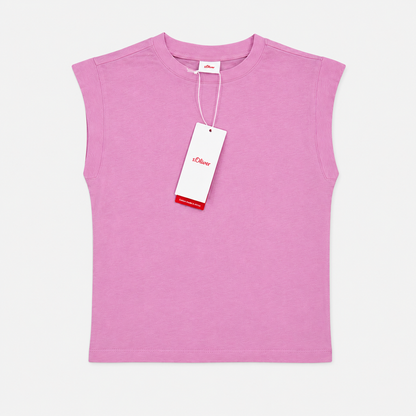 Débardeur rose fille