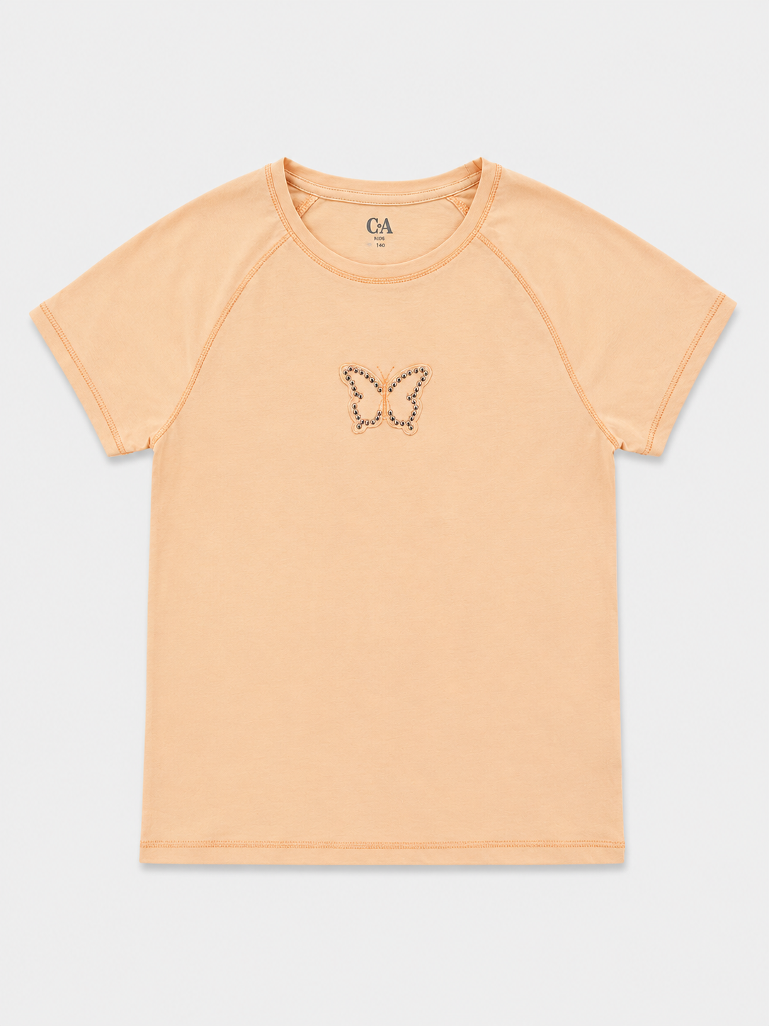 Lot de 2 t-shirts papillon