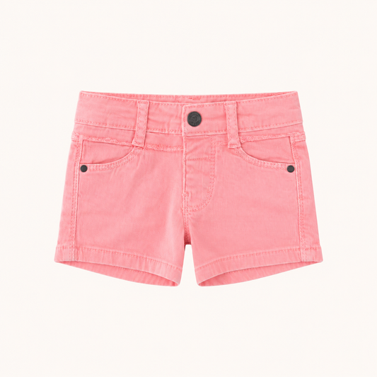 Short en jean rose corail - Fille - Canada House