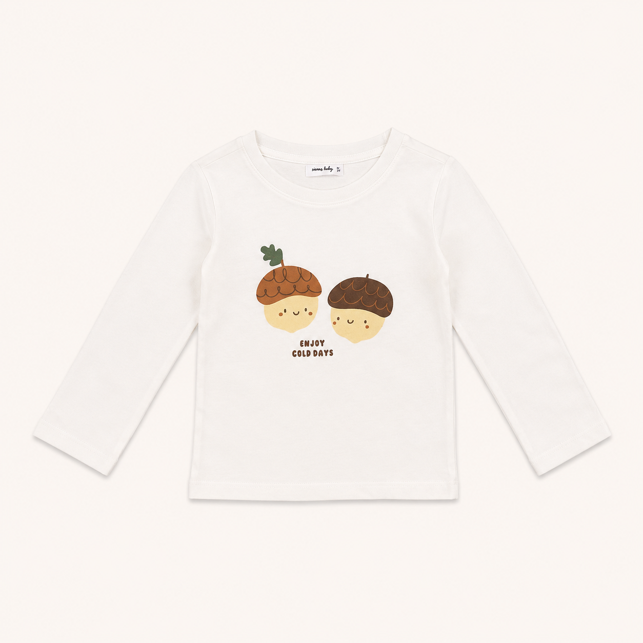 Lot de 2 T-shirts Manches Longues Enfant « Enjoy Cold Days »