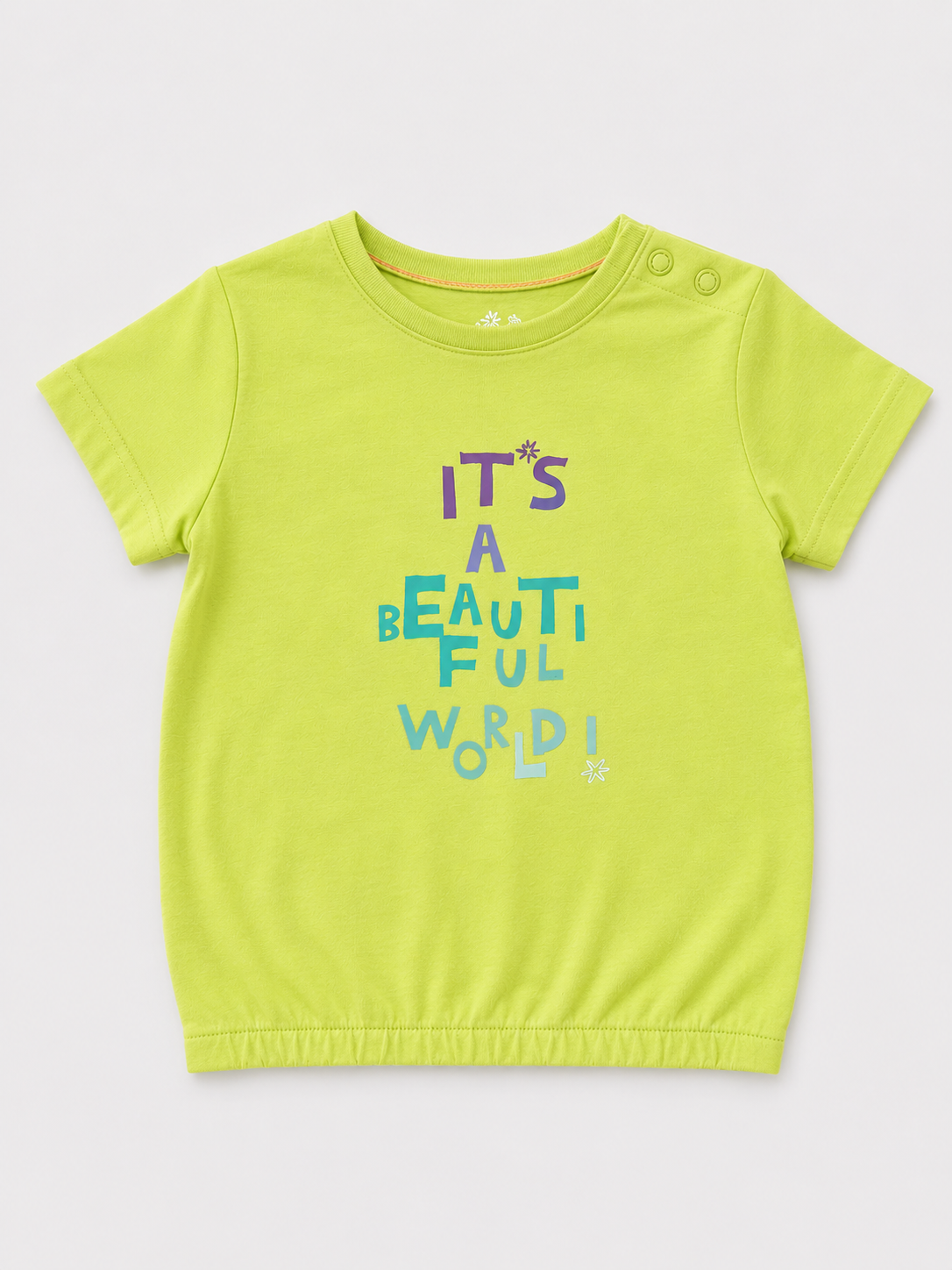 T-shirt imprimé it's a beautiful world