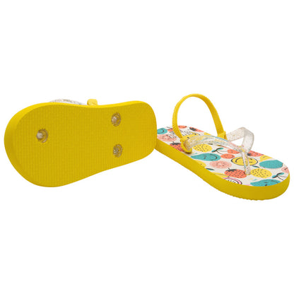 Tongs à bride pailletée print SmileyWorld