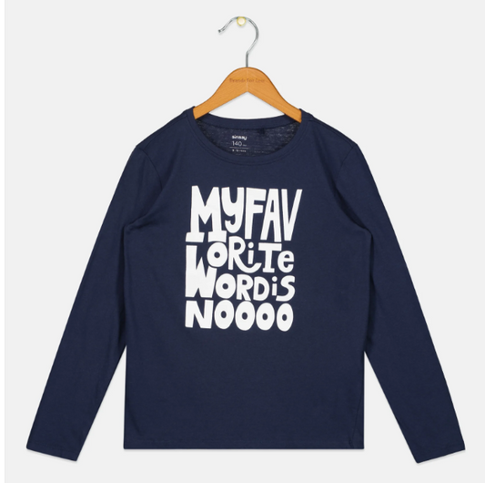 T-shirt manches longues imprimé