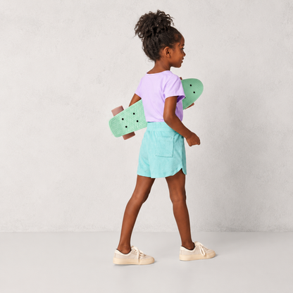 Short en éponge turquoise pour enfant – Lupilu