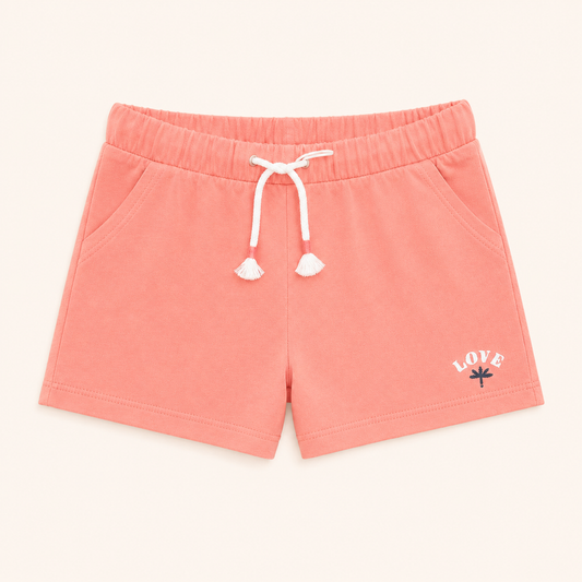 Short décontracté rose saumon pour fille - s.Oliver