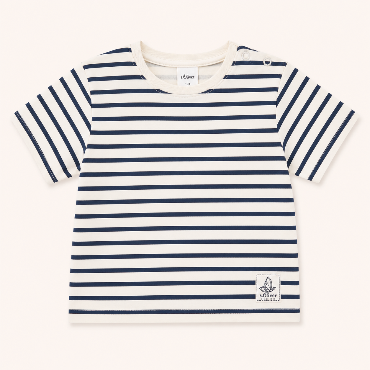 T-shirt rayures noires